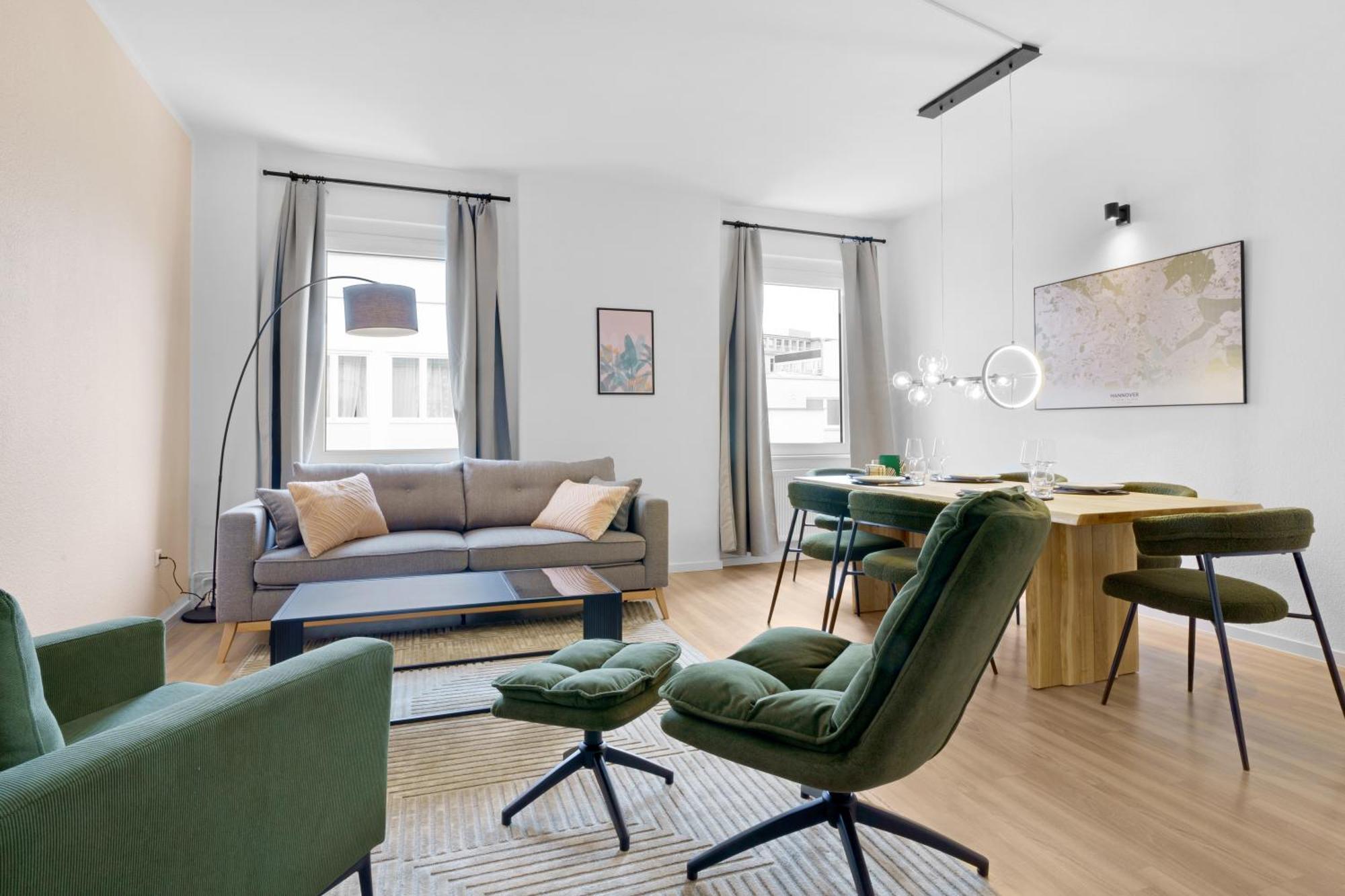 Olive Apartments - 86M2 - Kingsize - Free Parking Hanovre Extérieur photo